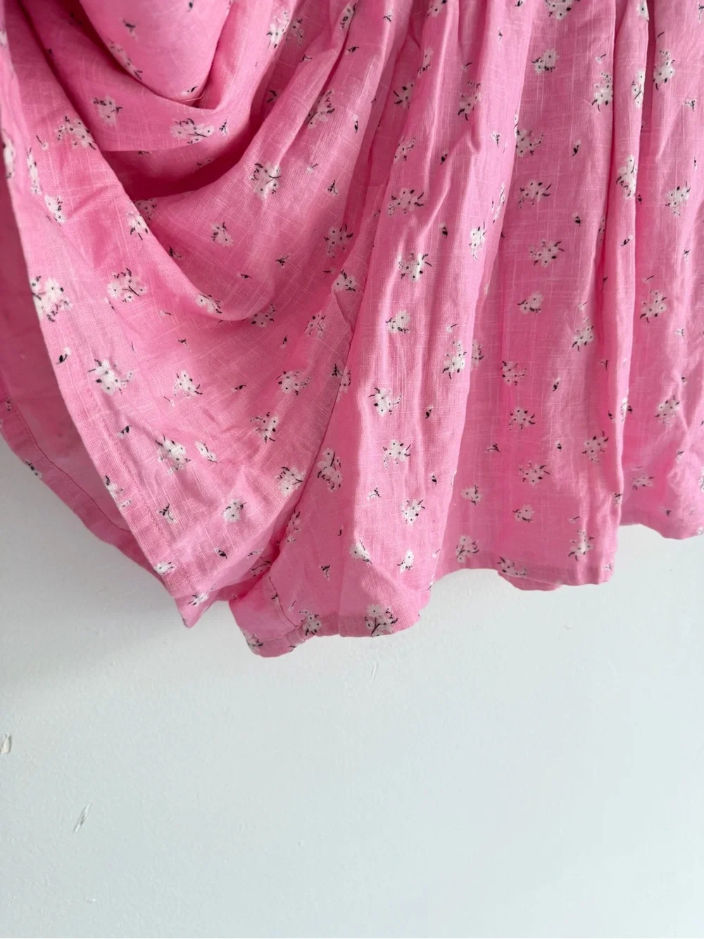 Princess Polly Front Row Cotton Pink Floral Romper Size 6 8689
